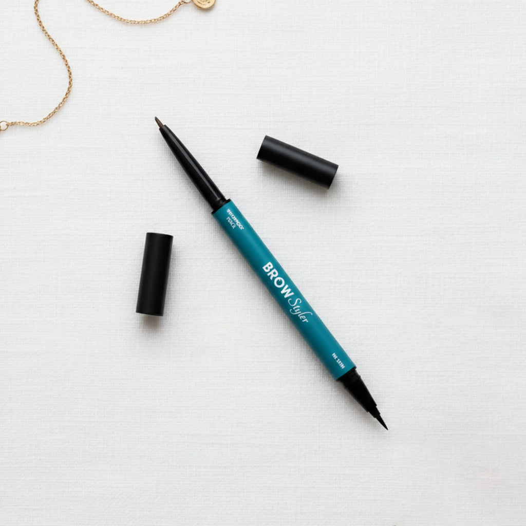2 in 1 Waterproof Brow Styler – Long-Lasting Pencil & Tint